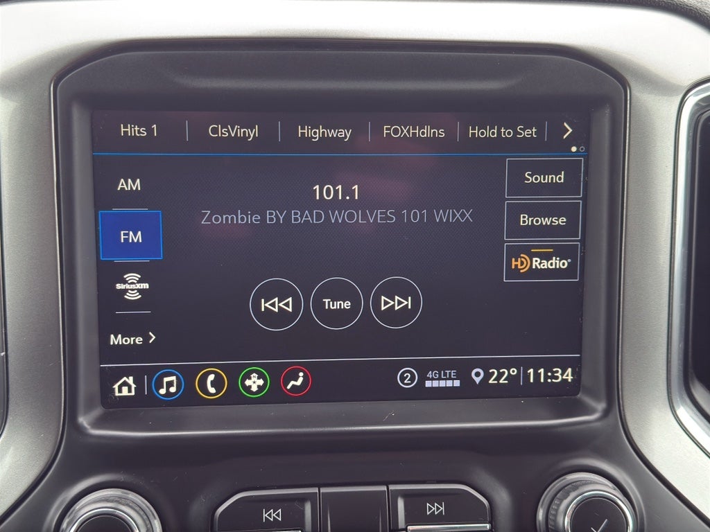 2020 Chevrolet Silverado 1500 Double Cab Standard Box 4-Wheel Drive RST