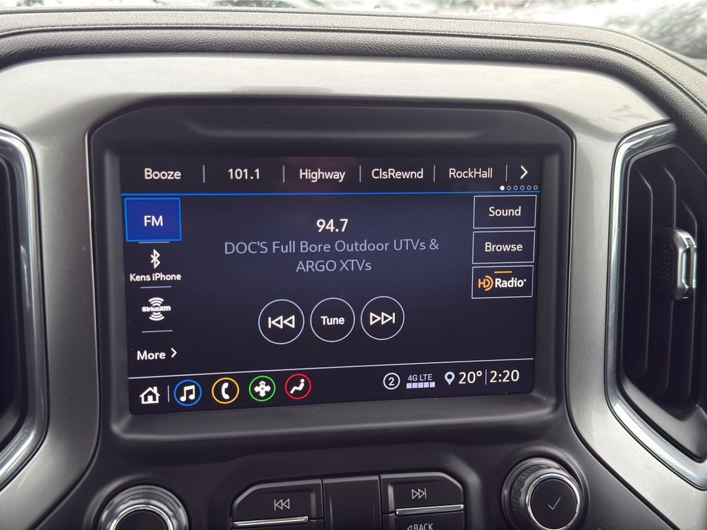 2020 Chevrolet Silverado 1500 Double Cab Standard Box 4-Wheel Drive RST