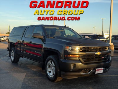 2017 Chevrolet Silverado 1500 Double Cab Standard Box 4-Wheel Drive LT Z71 All Star Edition