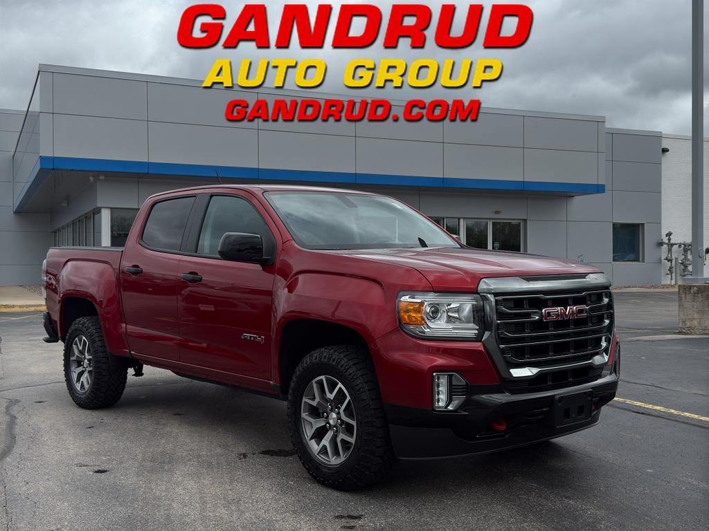 2021 GMC Canyon Crew Cab Short Box 4-Wheel Drive AT4 w/Leather
