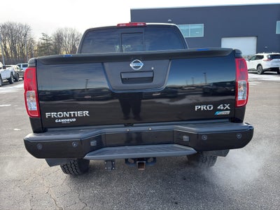 2017 Nissan Frontier Crew Cab 4x4 PRO-4X Auto