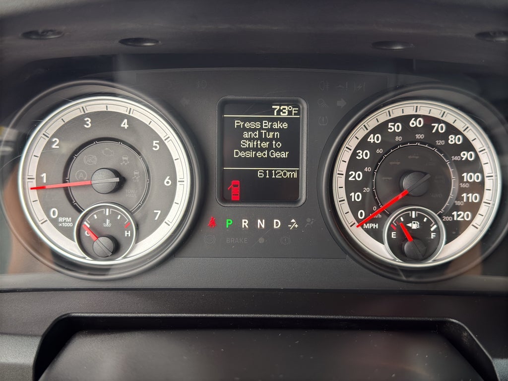 2013 RAM 1500 4WD Regular Cab 8 Ft Box Tradesman