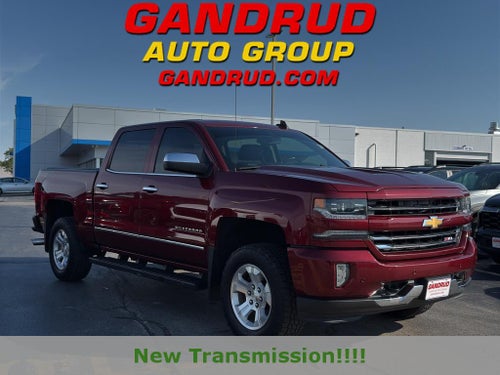 2017 Chevrolet Silverado 1500 Crew Cab Short Box 4-Wheel Drive LTZ Z71