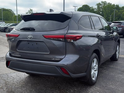 2020 Toyota Highlander LE AWD (Natl)