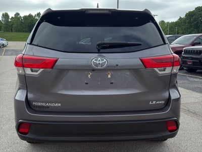 2019 Toyota Highlander LE Plus V6 AWD (SE)