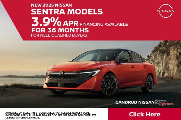 NEW 2025 NISSAN
SENTRA MODELS
