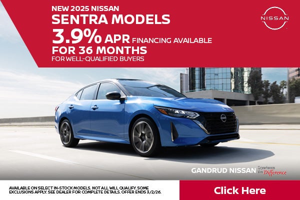 NEW 2025 NISSAN
SENTRA MODELS